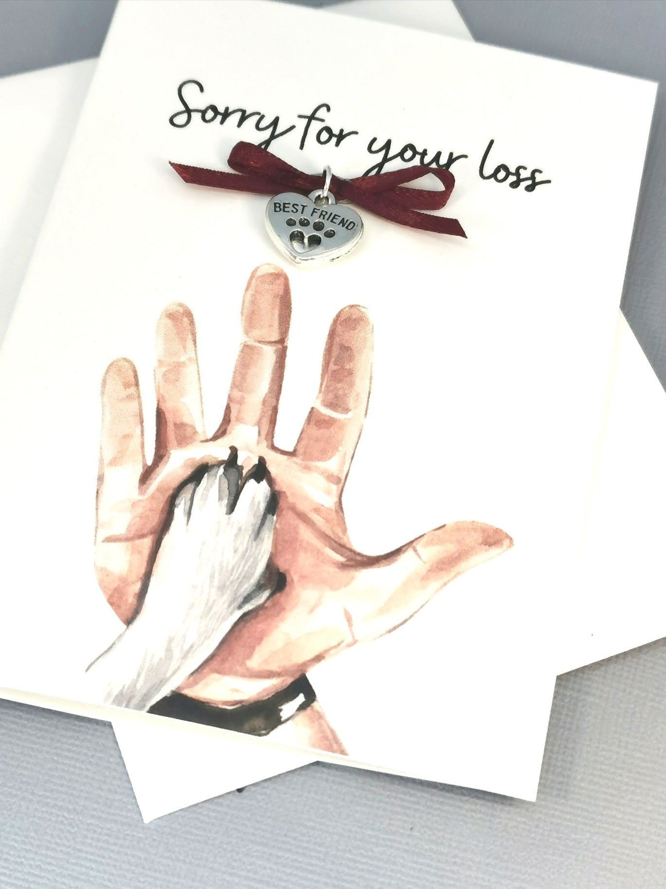 Pet Loss Card | Sorry for your loss Pet Memorial Card