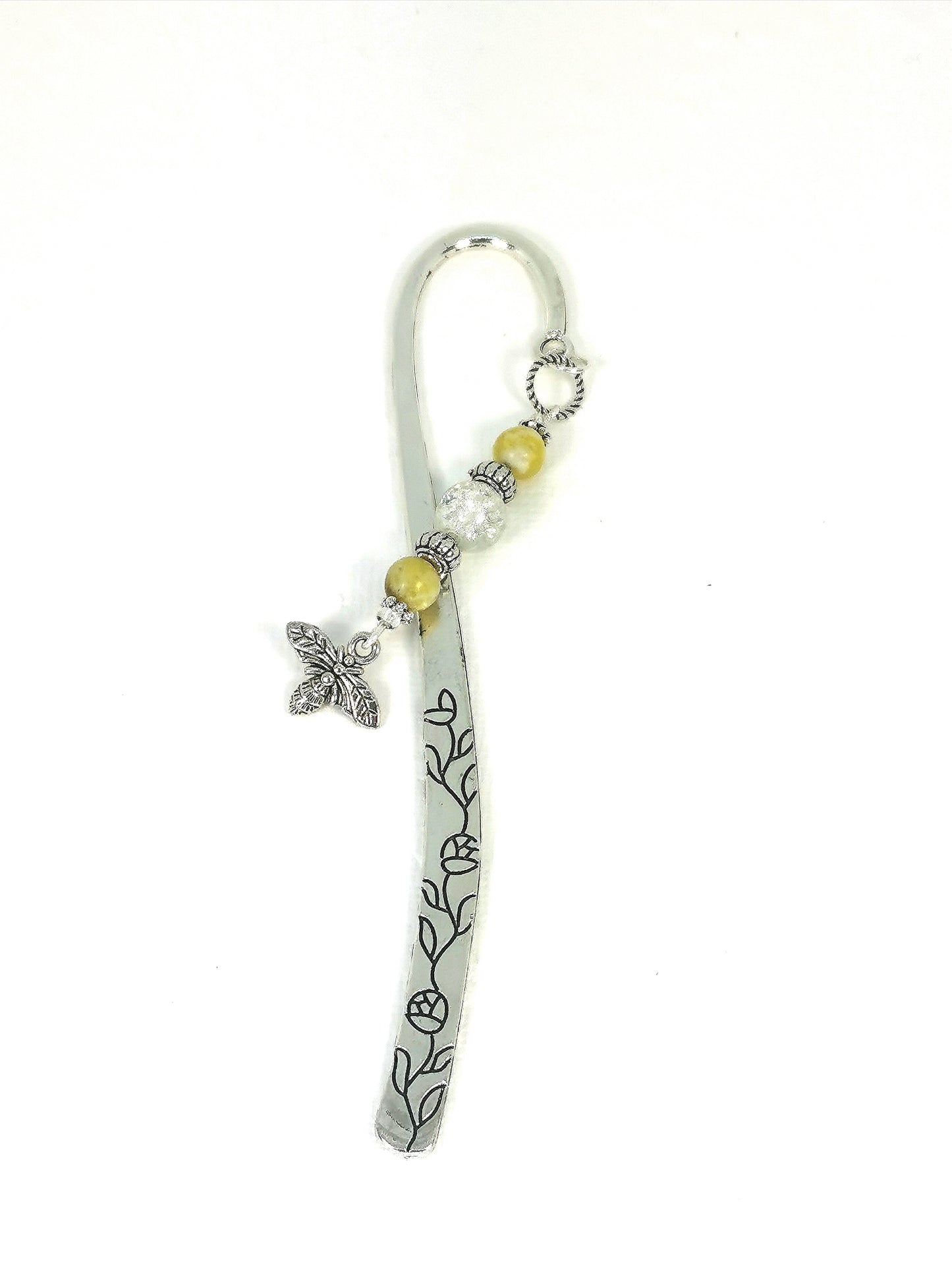 Gemstone Bee Bookmark | Bee Nature Lover Bookmark | Bookmark Gifts for Friends