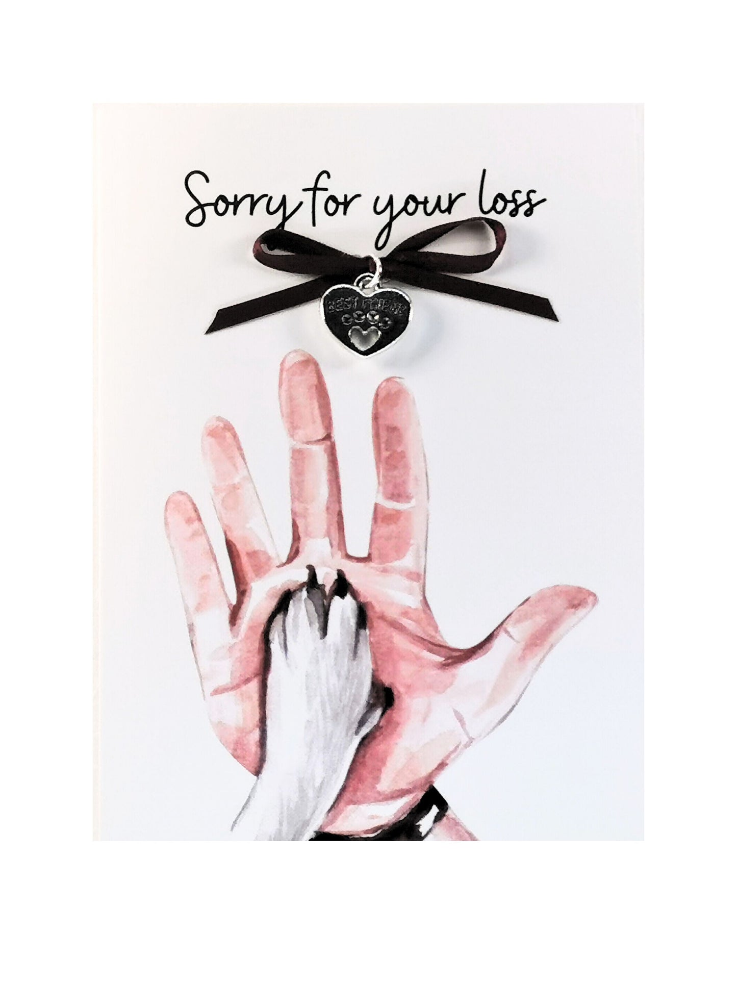 Pet Loss Card | Sorry for your loss Pet Memorial Card