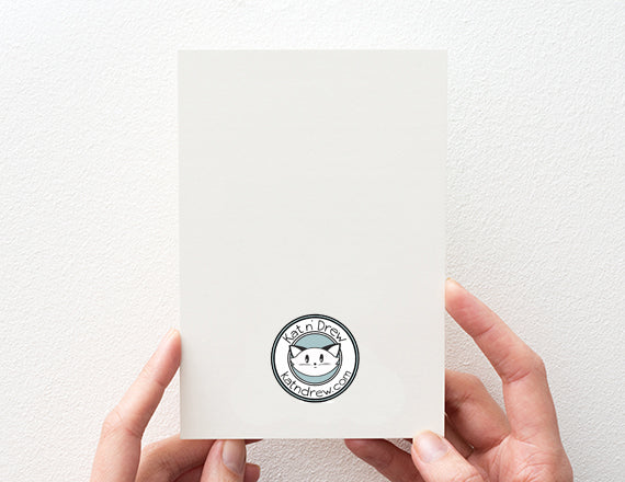 I Love You Even/ Cat Person Card.  PGC016