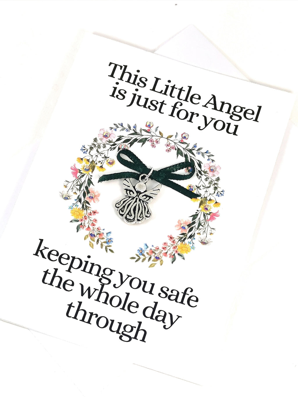 Angel Charm Card | Inspirational Angel Charm Card