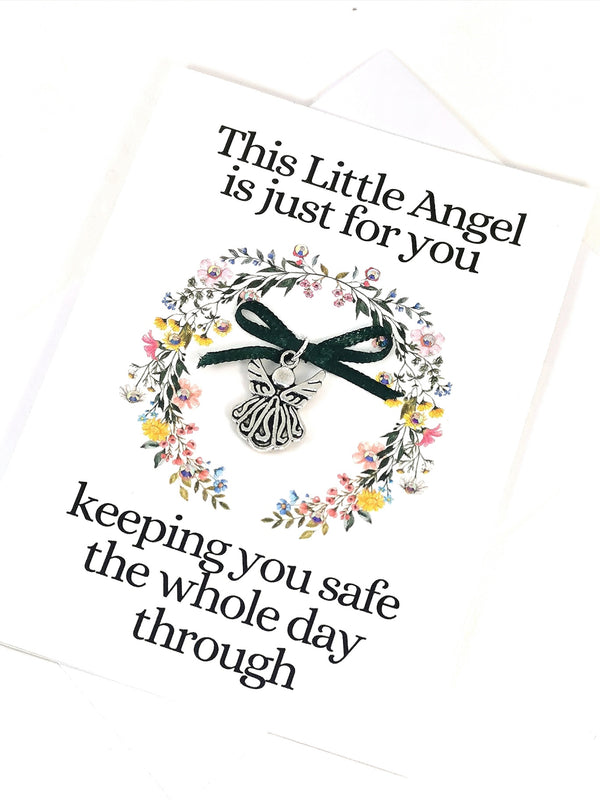 Angel Charm Card | Inspirational Angel Charm Card