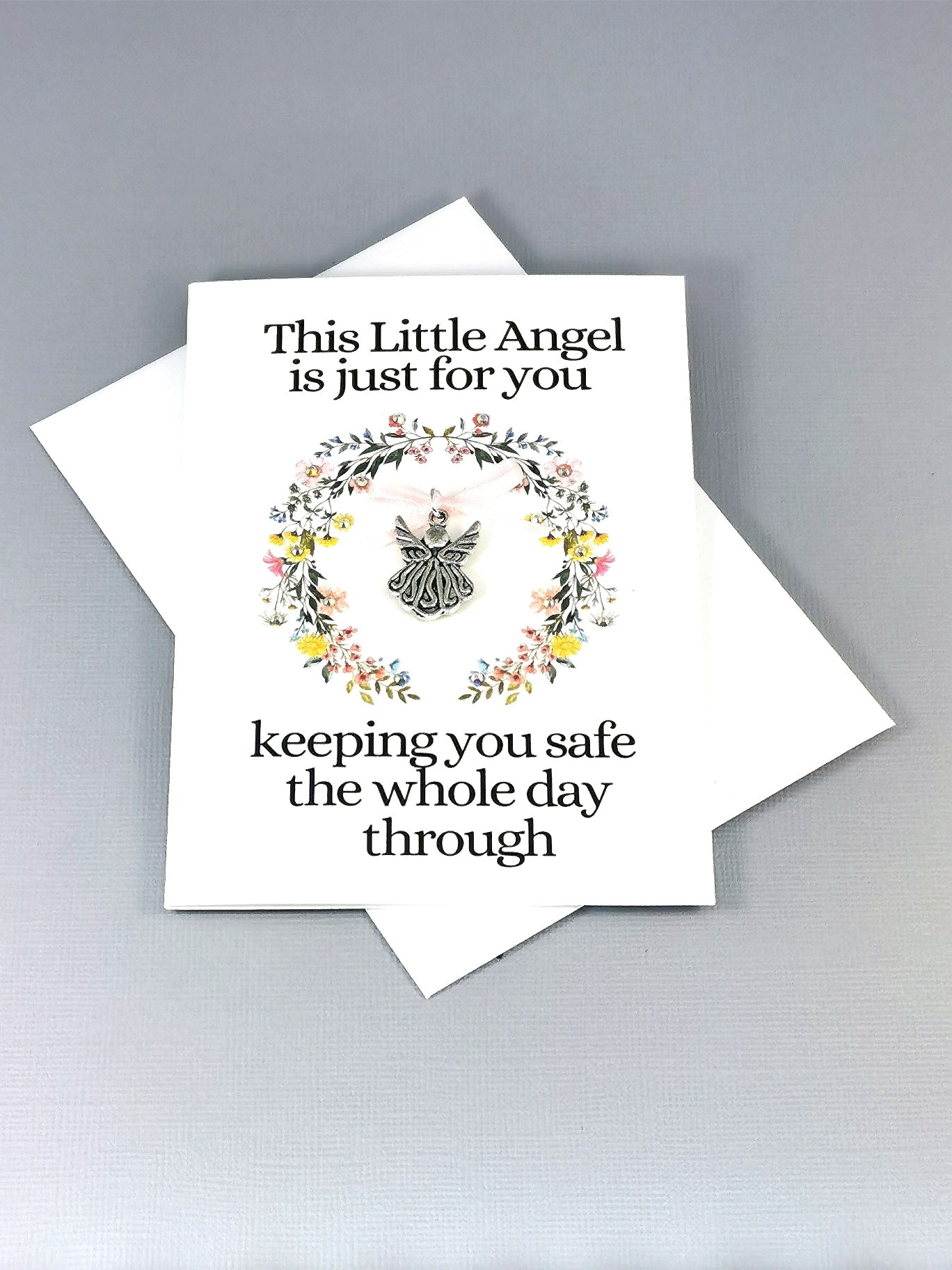 Angel Charm Card | Inspirational Angel Charm Card