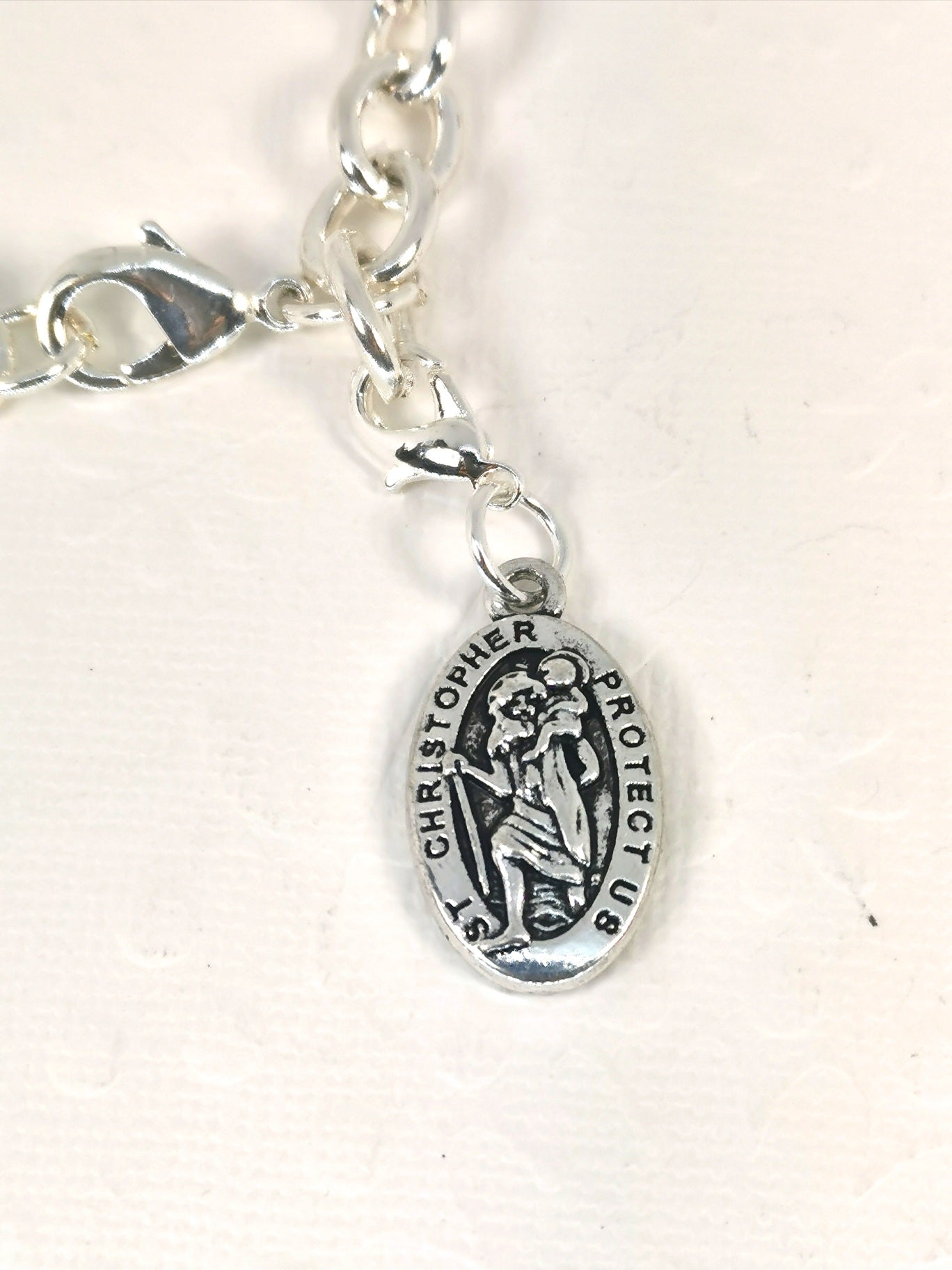 St. Christopher Clip On Protection Charm