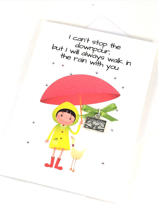 Friendship Support Card |   Girlfriends Pick Me up Card