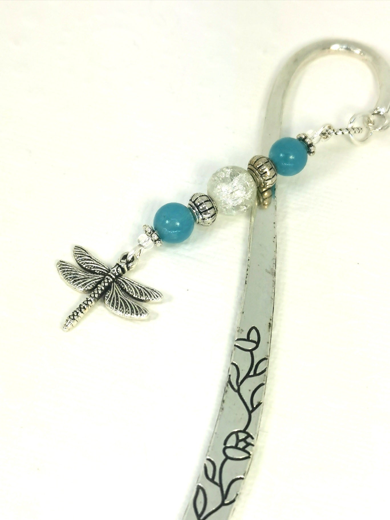 Gemstone Dragonfly Bookmark  |  Book Lover Gift  | Teachers Gift  | Retirement Gift