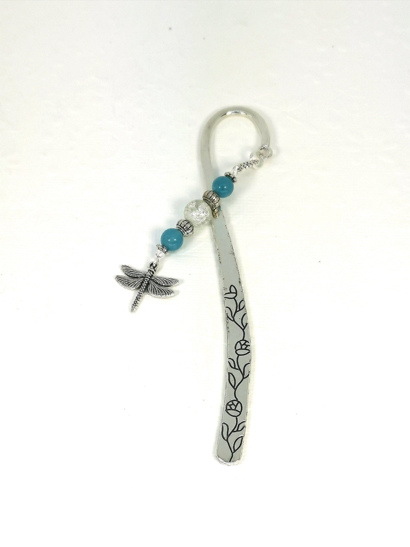 Gemstone Dragonfly Bookmark  |  Book Lover Gift  | Teachers Gift  | Retirement Gift