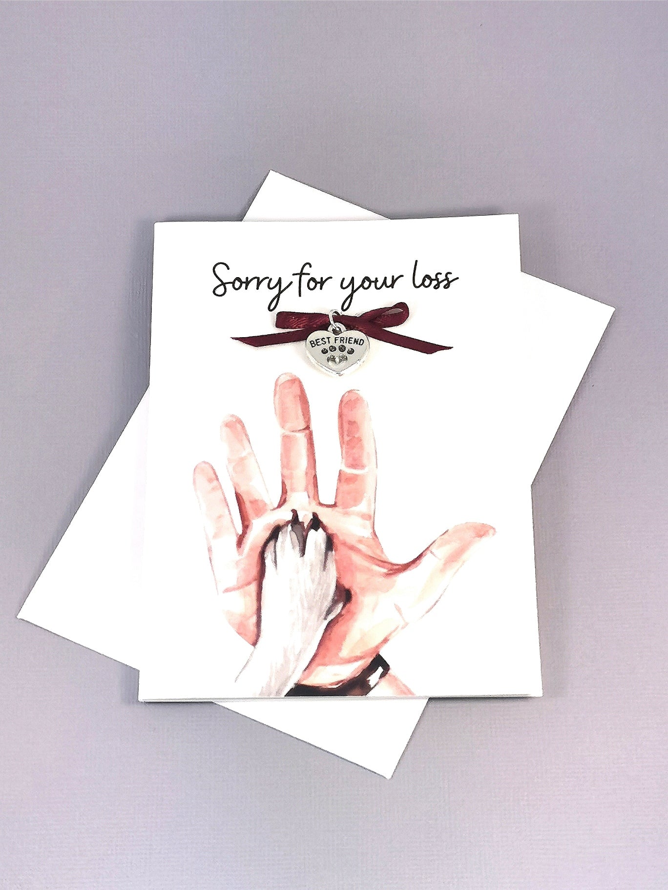 Pet Loss Card | Sorry for your loss Pet Memorial Card