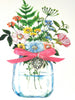 Floral Thank You Card |   Thanks a Bunch Appreciation  Card