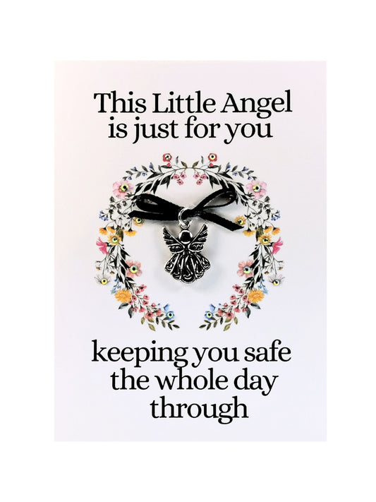 Angel Charm Card | Inspirational Angel Charm Card