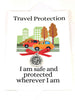 Travel Protection Card | new Driver Card  | Safe travels card