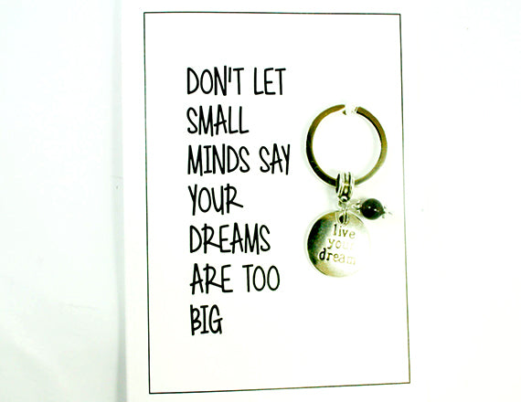 Don't Let Small Minds Cards.  KEY028