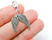 guardian angel wings charm
