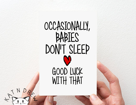 baby shower card for new moms