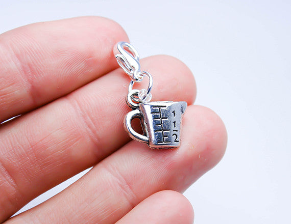 measuring cup charm for chefs or bakers