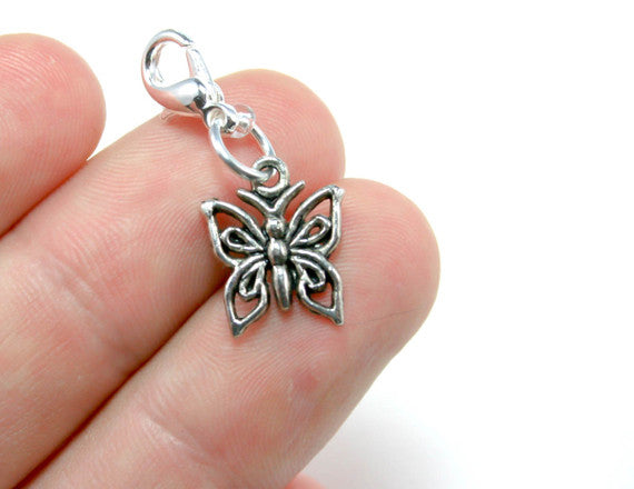 elegant butterfly charm