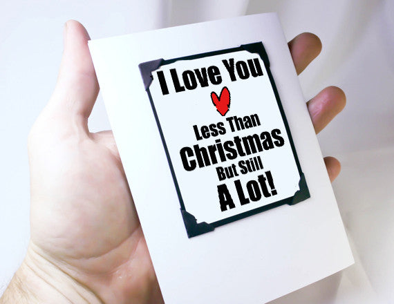 love you quote funny christmas quote