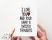 Dark And Twisted Love Card.  PGC003
