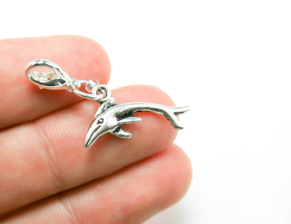 silver dolphin charm