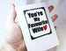 funny card for her anniversary card