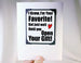 funny birthday gift card and magnet