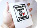 french quote love you magnet card