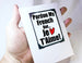 love you greeting card and magnet keepsake
