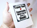 Geeky Love Card. MT034