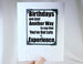 birthday experience card and magnet