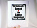 girlfriends greeting card magnet quote