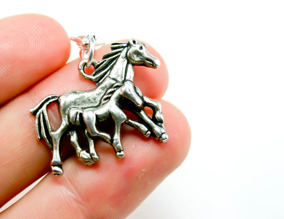 horse lover charm silver charm