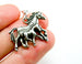 horse lover charm silver charm