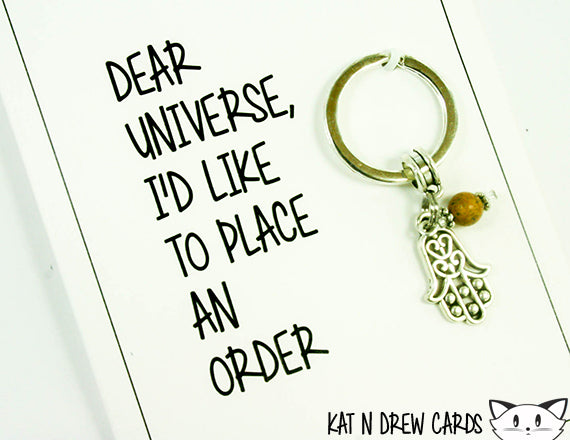 Dear Universe Card.  KEY014