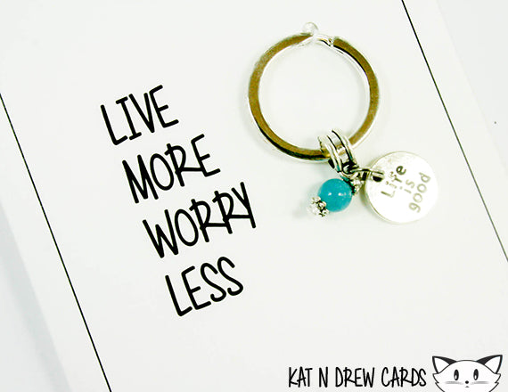 Live More Card.  KEY020