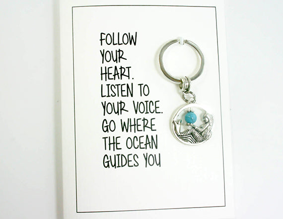 Where The Ocean Guides Card.  KEY022