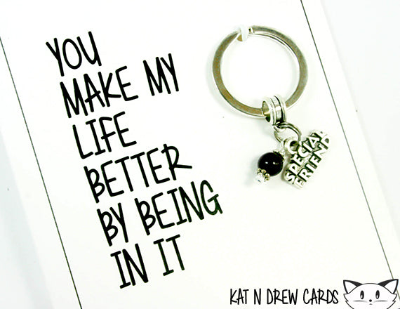 Make My Life Better Card.  KEY023
