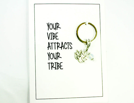 Vibe Attracts Tribe Card.  KEY032