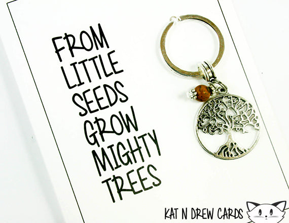 Mighty Trees Card.  KEY035