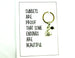 Endings Are Beautiful Card.  KEY043