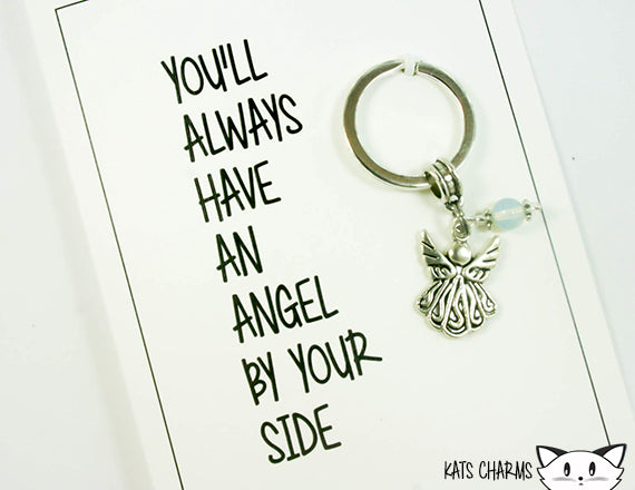 Angel By Your Side Card.  KEY049
