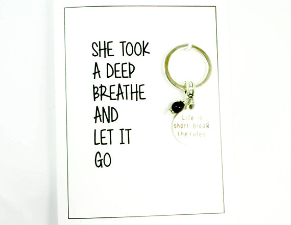 Let It Go Card.  KEY056