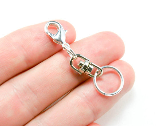 Perfume Charm. Silver Clip On Charm for Her. Perfume Bracelet Charm. SCC607
