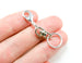Coins Charm. Clip on Casino Charm. Casino Charm for Keychains. SCC621