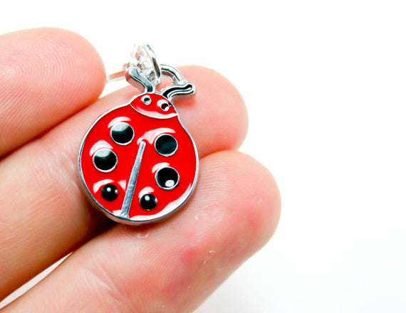 red ladybug charm