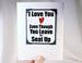 funny love you anniversary quote for him
