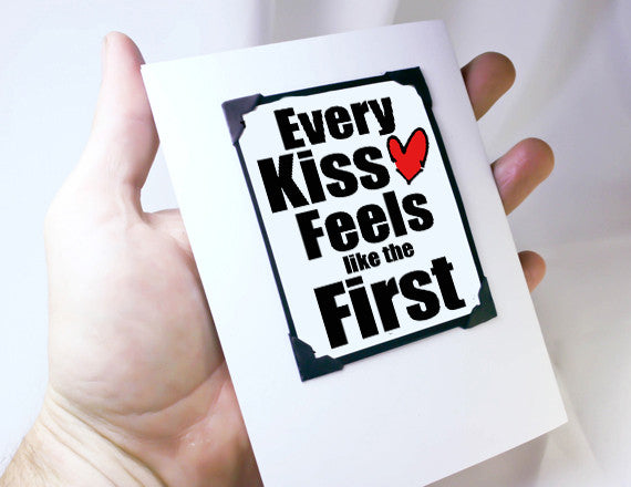 valentine love you card as magnet greeting card