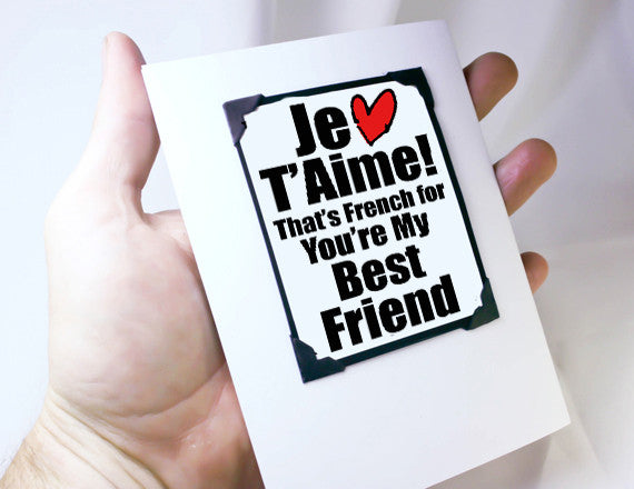 love you anniversary greeting card and magnet