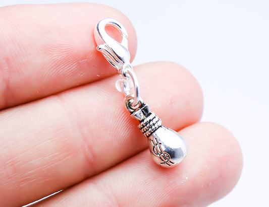 money bag charm for charm bracelet