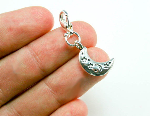 crescent moon charm