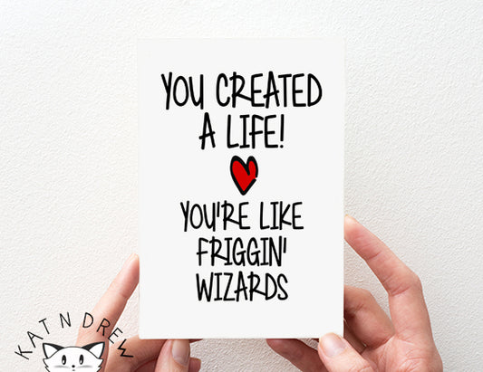 You Created Life/ Wizards Card.  PGC061